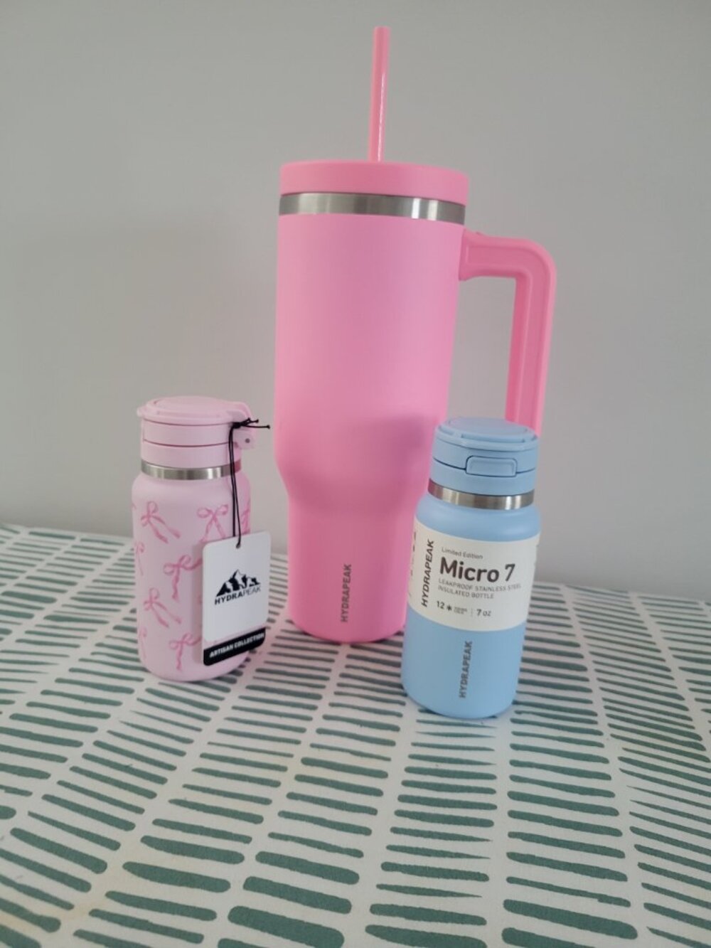 RESERVED Hydrapeak 2 7oz Micro Water Bottle Artisan Collection - Picture 2 of 8